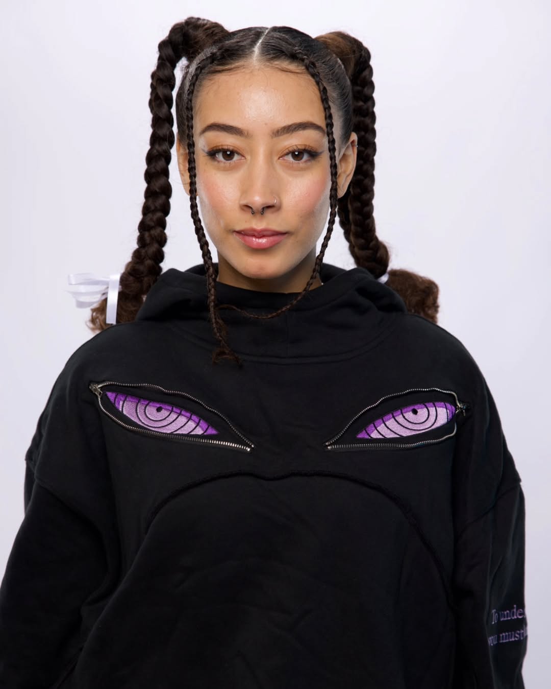 Itachi Uchiha Eye Shadow Graphic Hoodie
