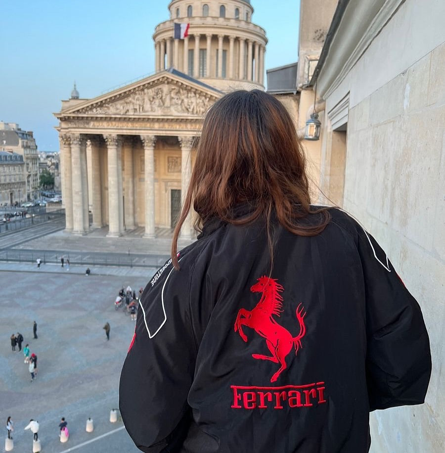 Black Ferrari F1 Racing Jacket - Premium Motorsport Apparel