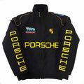 F1 Porsche Racing Embroidered Jacket – Men’s Motorsport Jacket, Premium Streetwear Jacket