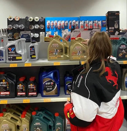 Trio Ferrari F1 Vintage Racing Jacket – Iconic Motorsport Heritage