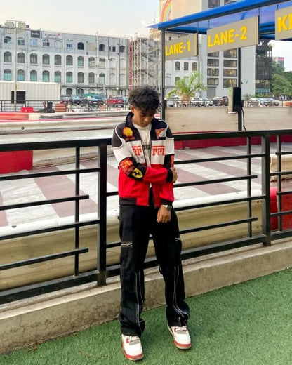 Trio Ferrari F1 Vintage Racing Jacket – Iconic Motorsport Heritage