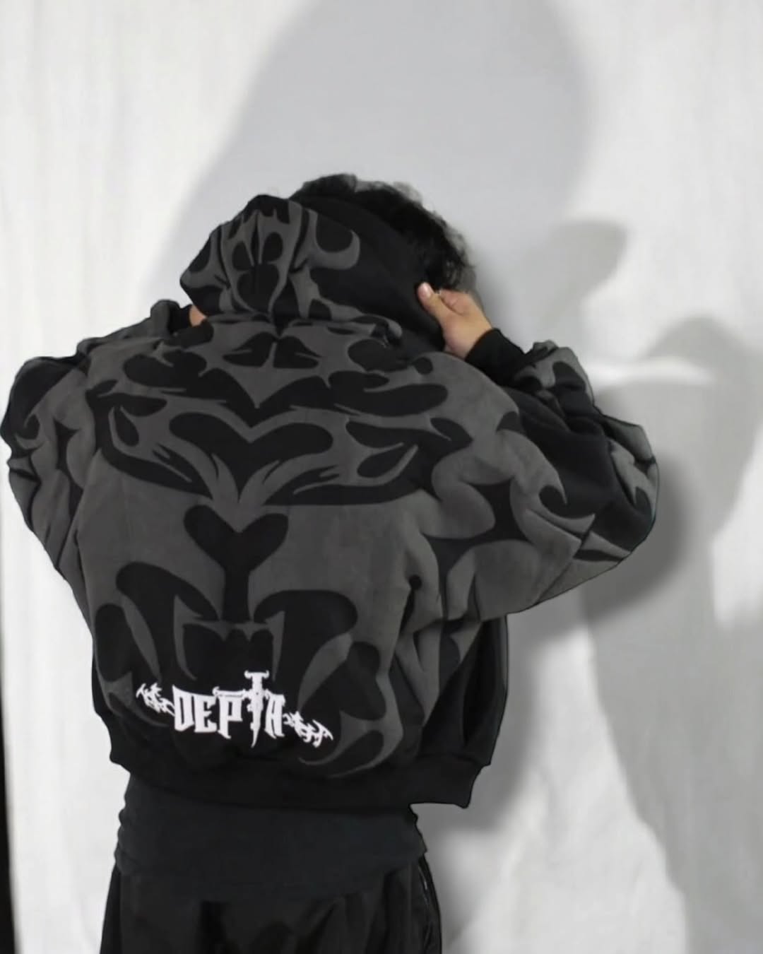 Depta Urban Edge Zipper Oversized Hoodie