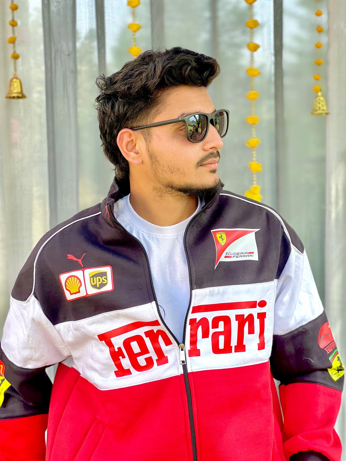 Black Ferrari Jacket & Trio Ferrari Racing Jacket for Men & Women – Premium Motorsport Style by Wear Variety