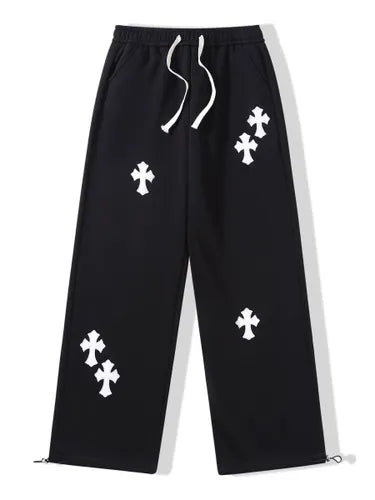 Black Street Baggy Pant for Men & Women | Unisex Oversized Urban Fit Pants