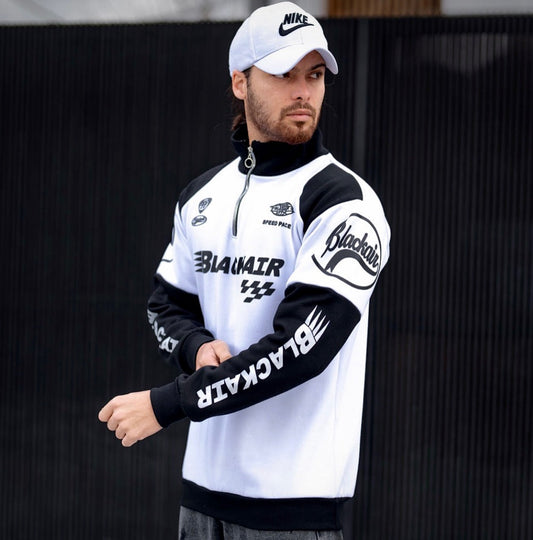 Black Air Sweatshirt – Premium Streetwear Pullover with Air Graphic Design