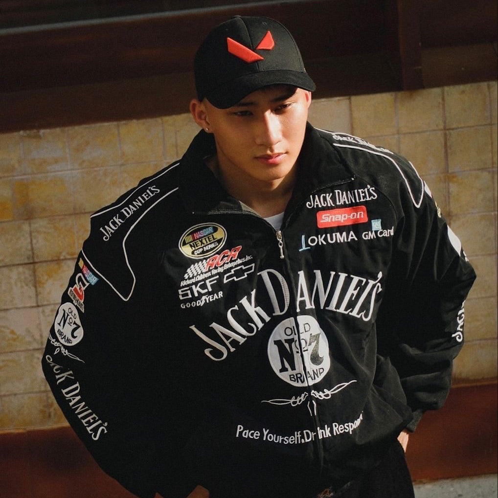 Jack Daniel High-Quality Printed Jacket | Premium Racing Style Jacket for Men & Women