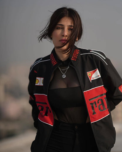 F1 Vintage Racing Jacket | Retro Streetwear Motorsport