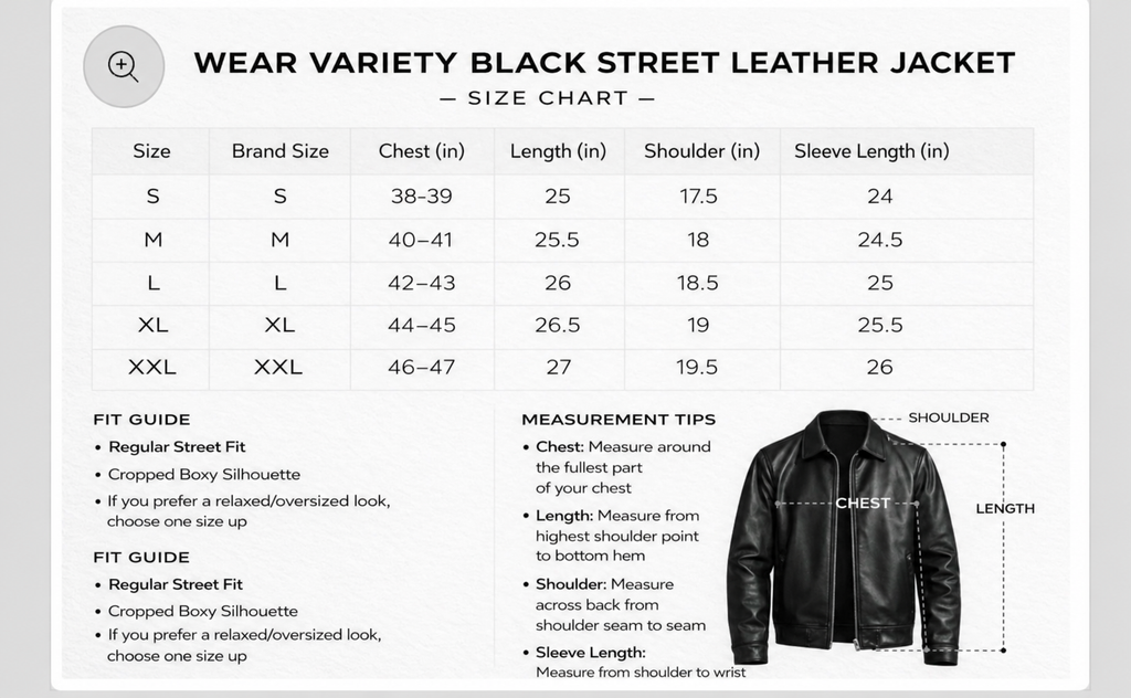 Black Faux Leather Jacket for Men & Women | Unisex Biker Jacket