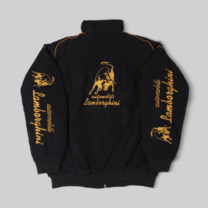 Lamborghini Unisex Retro Racing Embroidered Jacket