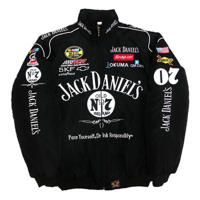 Jack Daniel High-Quality Printed Jacket | Premium Racing Style Jacket for Men & Women