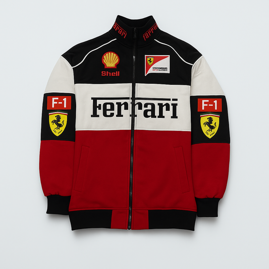 Trio Ferrari F1 Vintage Racing Jacket