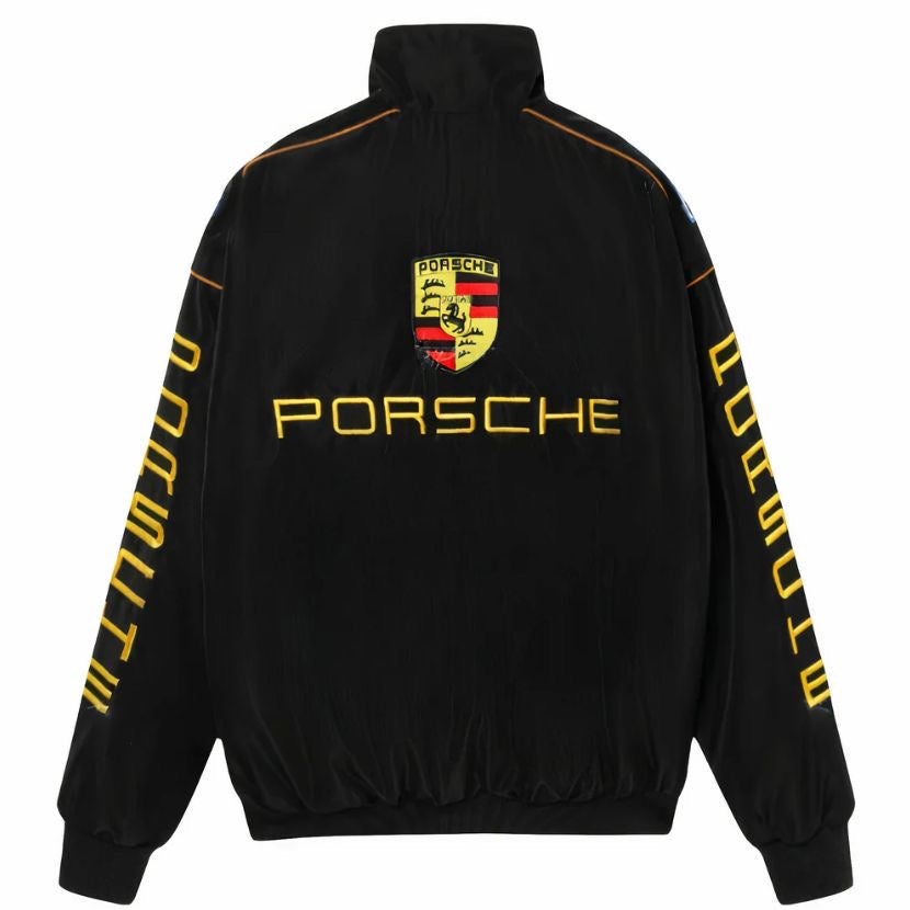 Porsche F1 Vintage Racing Jacket – Retro Motorsport Jacket, Classic Streetwear