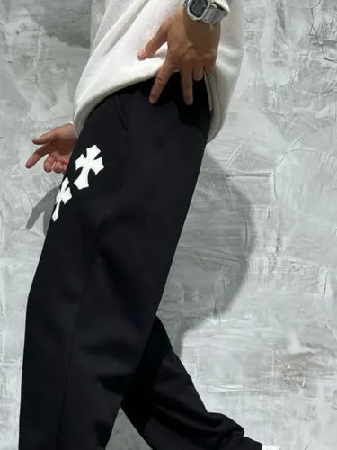 Black Street Baggy Pant for Men & Women | Unisex Oversized Urban Fit Pants