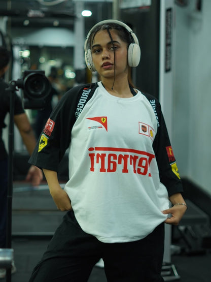 Ferrari F1 T-Shirt – Racing Tee, Official Motorsport Streetwear, Lightweight Cotton