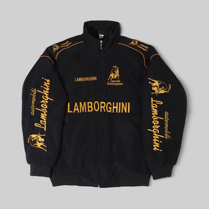 Lamborghini Unisex Retro Racing Embroidered Jacket